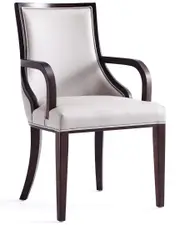 Manhattan Comfort Grand 8pc Dining Chair Set NoSize Grey