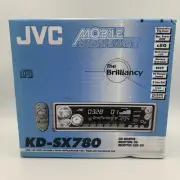 JVC KD-SX780 Detachable CD Player In Dash Receiver New In Box Old Stock