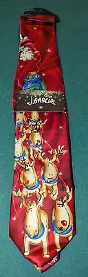 Jerry Garcia Men's Tie Collection SIXTY 60 MERRY CHRISTMAS JERRY CLAUS NEW