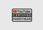 Youtube Certified Handyman Magnetic Novelty Tool Box Badge 3D Printed Magnet