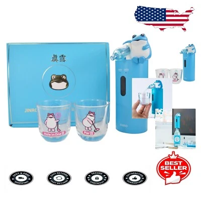 Blue Jinro Soju Dispenser - Effortless Entertaining with Automatic Pouring