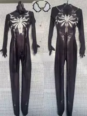 PS5 Venom Game Spider-man Jumpsuit Cosplay Costume Halloween Symbiote Bodysuit