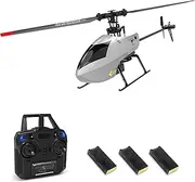 GoolRC C129 V2 RC Helicopter, 4 Channel Remote Control Helicopter with 6-Axis Gyro, 2.4Ghz RC Aircraft with 3D Flips, Altitude Hold, One Key Take Off/Landing and 3 Batteries for Kids and Beginners