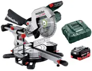 Metabo KGS18LTXBL2541HD55K - 18V Brushless 254mm Slide Mitre Compound Saw Kit (1 x 5.5Ah)