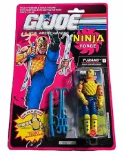 1991 Hasbro Gi Joe ARAH Ninja Force T'Jbang Ninja Swordsman 4