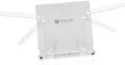 COMPUKAS Portable Book Stand Adjustable Reading Rack for Home Office Lightweight Book Support with Comfortable Angle for Neck Relief for Classroom Library Use