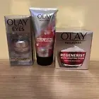 Olay Regenerist Eyes, Regenerating Cream Cleanser And Micro-Sculpting Cream