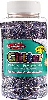 Charles Leonard Creative Arts by Glitter, 16 Ounce Bottle, Multi-Color (41100)