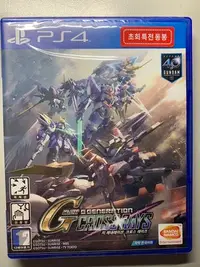 在飛比找Yahoo!奇摩拍賣優惠-(便宜賣~)全新PS4遊戲 SD 鋼彈 G 世代 火線縱橫 