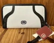 RED by MARC ECKO Zipper Wallet Blue RHINO Credit Cards Coins NEW NWT