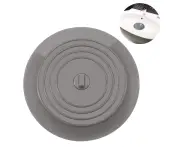 HOMEWE Tub Stopper Drain Stopper Bath Plug Bath Tub Stoppers Rubber Tub Stopper Kitchen Sink Drain Cover for Bathtub - Grey