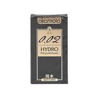 在飛比找Yahoo奇摩購物中心優惠-日本 okamoto 岡本 0.02 HYDRO衛生套(6入