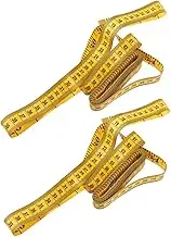SEWACC 2Pcs Flexible Double Sided Tape Measure Measuring Tape for Sewing Tailoring and Crafts Durable Lightweight and Portable Ruler for Body Measurements and