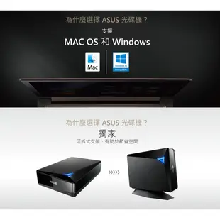 ASUS華碩 BW-16D1H-U PRO USB3.0 外接式藍光光碟機/原價屋