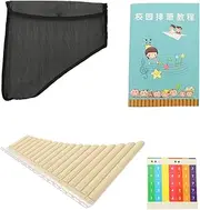 SWOOMEY Professional Pan Flute 18 Pan Flute for Beginners Professionals c Key Musical Instrument