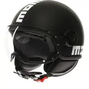 FGTR Classic Mono Matt Black Jet Helmet