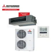 Mitsubishi Heavy Industries FDUA140AVNXWVH 14kW High Static Ducted System 1 Phase | RC-EXZ3A Wired Controller Included