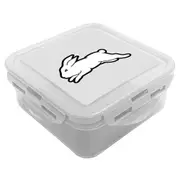 South Sydney Rabbitohs NRL Snack Box Plastic Lunch Sandwich Container