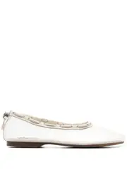 [ALOHAS] mesh ballet flats 37 White