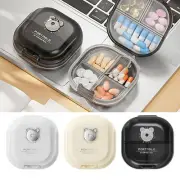 Portable Pill Organizer Box Case 1Pc Small Medicine Storage Box For Traveling