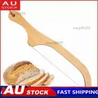 Bread Slicer for Homemade Bread 15.7 in Wooden Sourdough Bread Knife-Ergonomic`Ψ