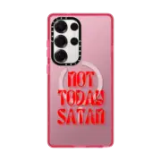 Galaxy S25 Ultra Impact Magnetic Case Not Today Satan