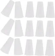 iplusmile 15Pcs Twist Knob Plastic Cord Pulls for Window Blinds Curtains Simple Design Easy Installation for Home Decoration Functional Use