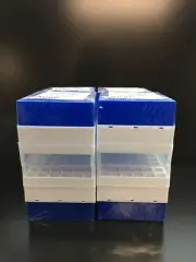 Argos Cat No R0015 Polar Safe 1.5mL Freezer Rack Blue Lot 4 PKS 8 PCS