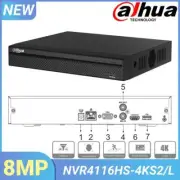 Dahua NVR4116HS-4KS2/L 16 Channel 4K H.265+ Security NVR Video Audio Recorder