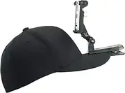 Wearable Hat Clip Mount for Hands Free Video, Live Streaming, or Vlogging. Includes Hat Clip, Extension Set, and Locking Phone Holder. Hat Not Included. (2 Pc. Extension Phone Mount)