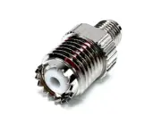 GIZWIZ RF Coax Adapter SMA Female Jack to TNC Female Jack 2PCS PACK