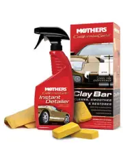Mothers 07240 California Gold Clay Bar System for Tough Grime on Paint Work