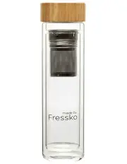 [Made by Fressko] Glass Infuser Flask | Lift | Flask | Glass | 500ml/16oz