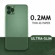 Ultra Thin Matte Translucent Case Cover For iPhone 16 15 14 13 12 11 Pro Max XR