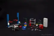 Autoart 1/18 Scale Garage Kit ️ Complete Model Workshop Tools - Authentic!