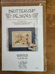 NIP Brittercup Designs 'Winter is in the Air' cross stitch chart