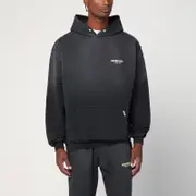 [Represent] Washed black oversized hooded sweatshirt M Black