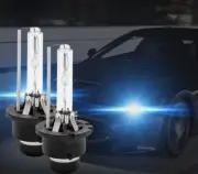 D2S x2 8000k HID Burn Xenon Bulb Headlight Bulbs Lights Fiat Peugeot Renault