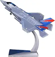 Replica Pre-Build Aircraf 1:72 for Scale F35 Die-cast Metal Fighter F35AOffice Ornaments Miniature Display Airplane Model Collection Gift Display