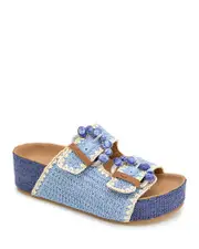 Gentle Souls by Kenneth Cole Women's Kendall Slide Sandals