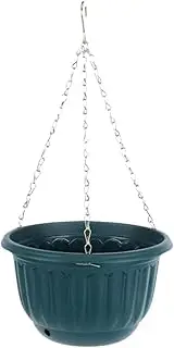 Leona Co 25cm x 25cm x 15cm Hanging Planters Garden Self-Watering Flower Plant Pot Container Succulent Planter Pots with Hanging Chain (Randomly Selected)
