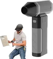 Air Blower, 100000RPM 5 Gear Adjustable Compressed Air Duster, Portable Cordless Turbo Fan Rechargeable Powerful Cleaning Accessories for Outdoor House Computer