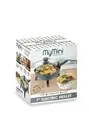 Electric Frying Pan With Glass Lid 7” Skillet Fry Pan Small Mini Portable