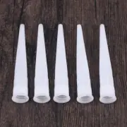 100 Pcs Sealant Accessories Caulking Tube Glass Nozzle Tip Ink Grip