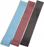 Nyamba Mini Resistance Bands - 3-Pack Unique Size Deep Petrol Blue