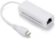 Micro USB 2.0 to RJ45 Ethernet Network LAN Adapter Card 10Mbps Adapter