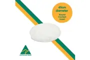 Aus Made ROUND 45cm Diameter Cushion Insert Polyester Premium Lofty Fibre