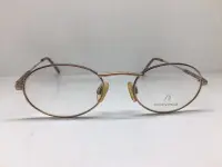 在飛比找Yahoo!奇摩拍賣優惠-80年代Rodenstock 金色橢圓眼鏡