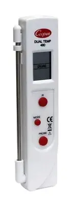 Cooper Atkins 480-0-8 DualTemp Infrared Thermometer and Probe, 67° to 636° F ...