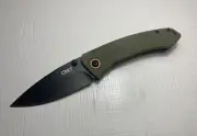 CRKT 2520 Burnley Tuna Frame Lock Green G-10 EDC Folding Pocket Knife